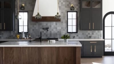 Arch Window Over Kitchen Stove